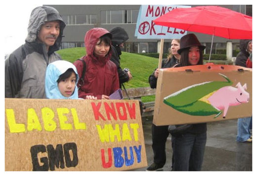 GMO protest