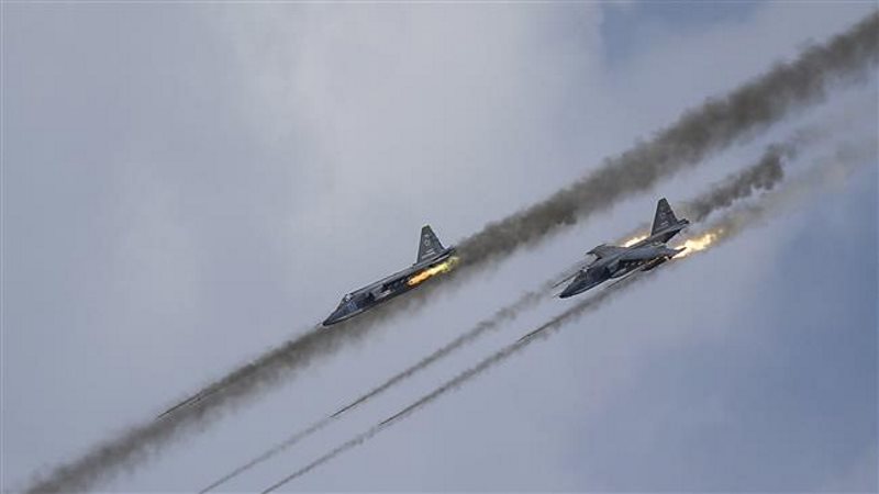Russian warplane Su-25