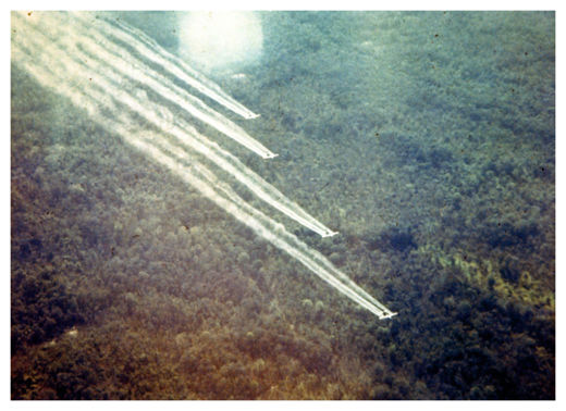 Operation Ranch Hand, spraying Agent Orange over Vietnam