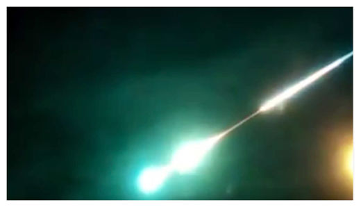 Fireball over Chita, Russia