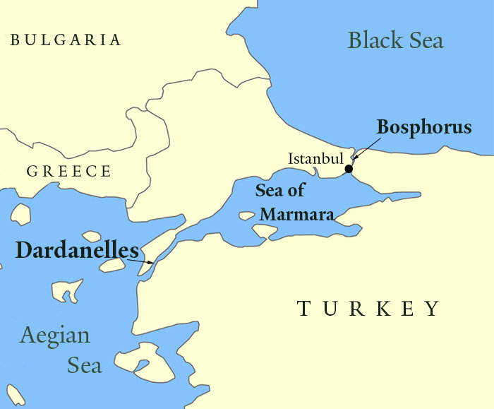 Bosphorus and Dardanelles straits
