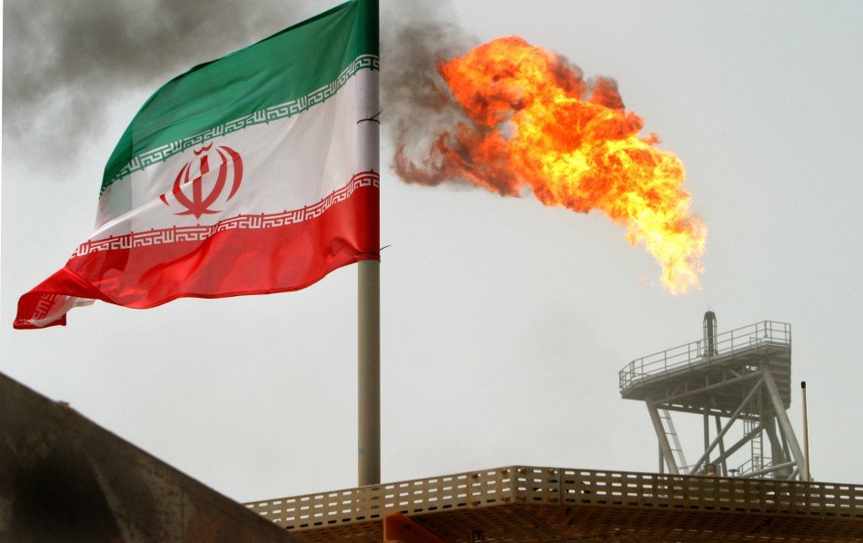 iran flag oil well india petrodollar