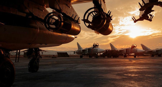 Russian Defence Ministry airstrikes Syria