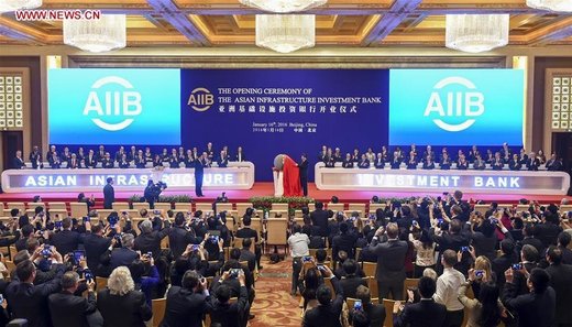 AIIB opening ceremony