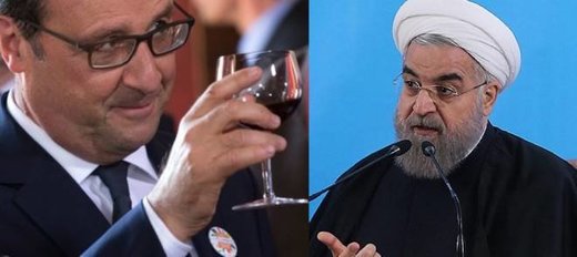 Hollande Rouhani wine
