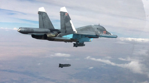 Russian Su-34 fullback bomber