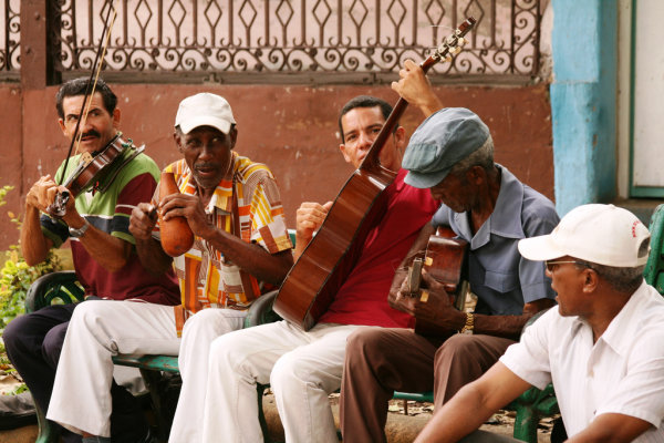 The happy people of Cuba