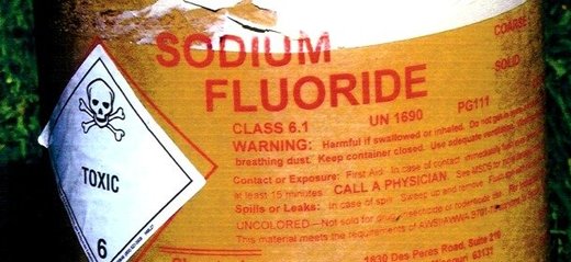 Toxic sodium fluoride