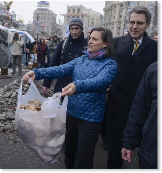 Victoria Nuland à Kiev en février 2014