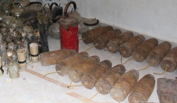 Turkey-made chemical bombs in Syria