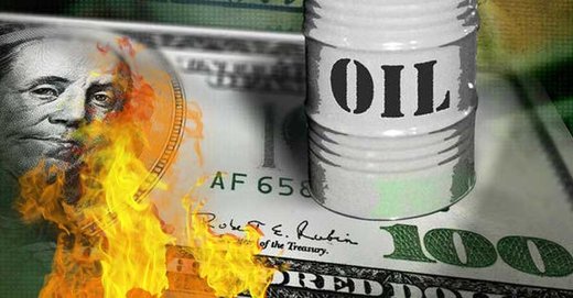 petrodollar burning