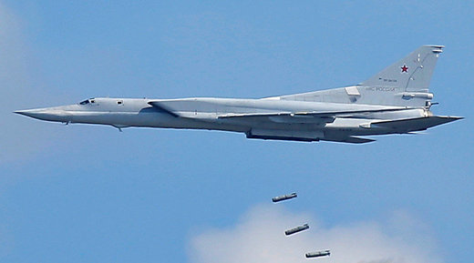 A Tupolev Tu-22M3 bomber