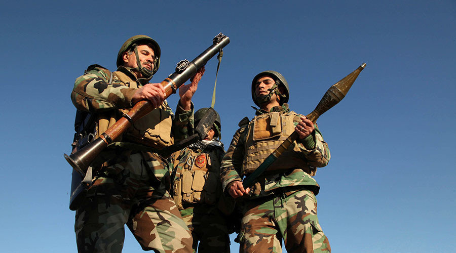 Iraqi Kurdish fighters