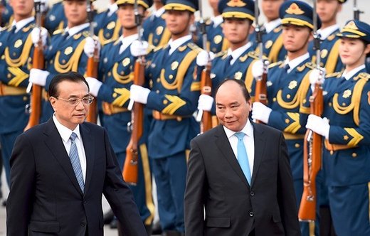 Vietnamese and Chinese Prime Ministers