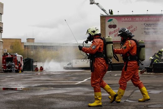 Russia evacuation drill