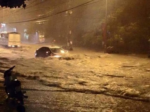 Flooding in Ha Tinh, Vietnam