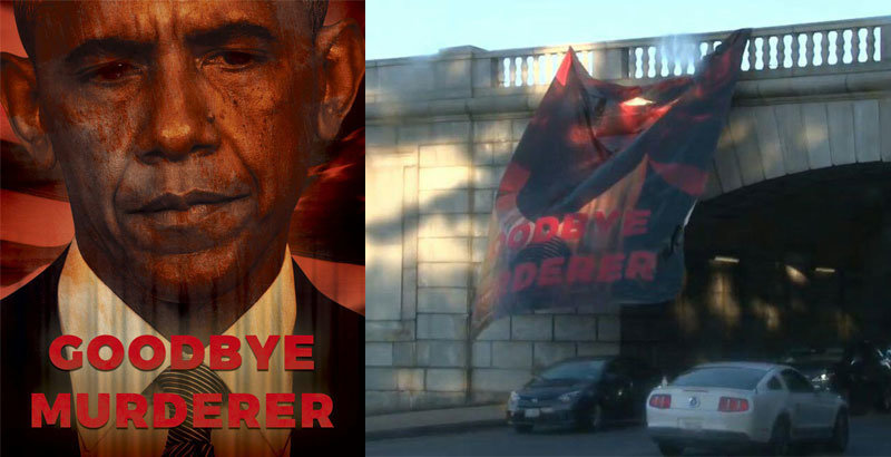 Obama Goodbye murderer