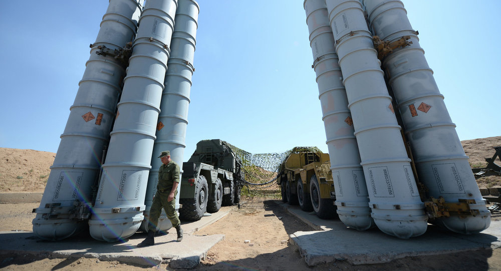 Russian S-300 missile defense system