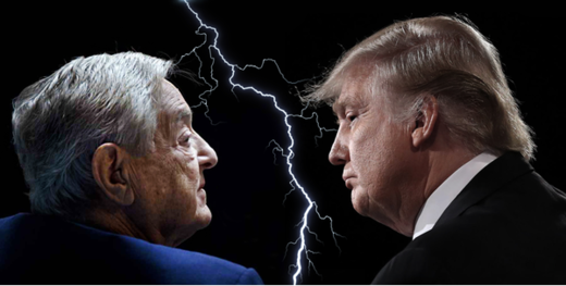 George Soros and Donald Trump