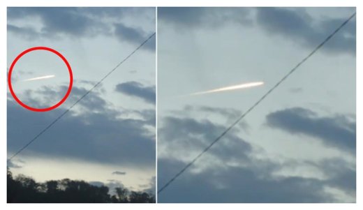 Meteor over Japan