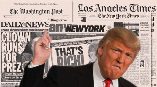 Trump vs media