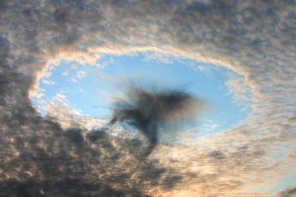 Fallstreak Hole cloud