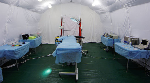 Russian Field hospital in Aleppo