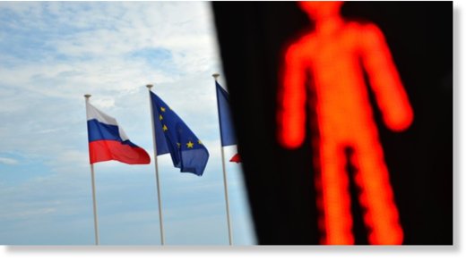 russia france eu flags