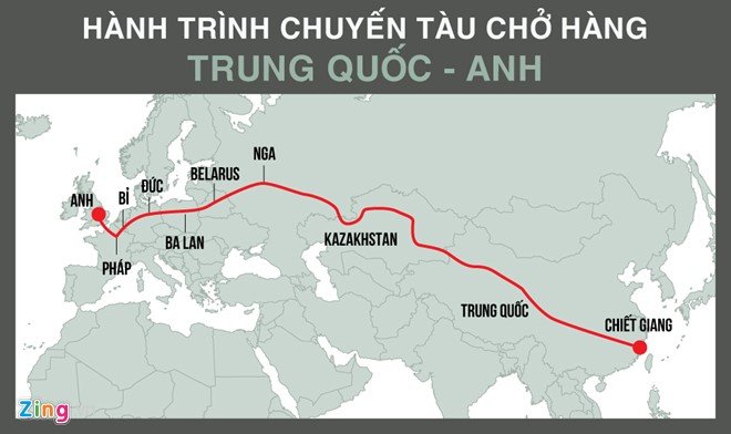 China UK railway map
