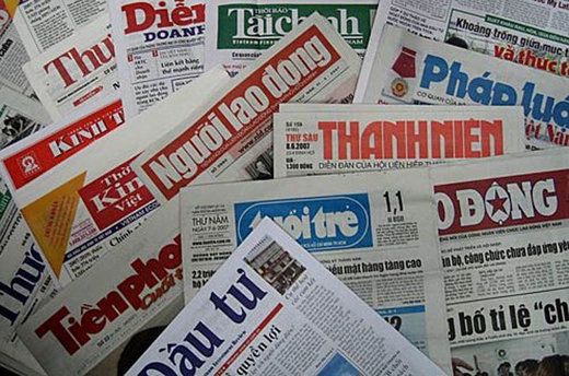 Vietnamese newspapers