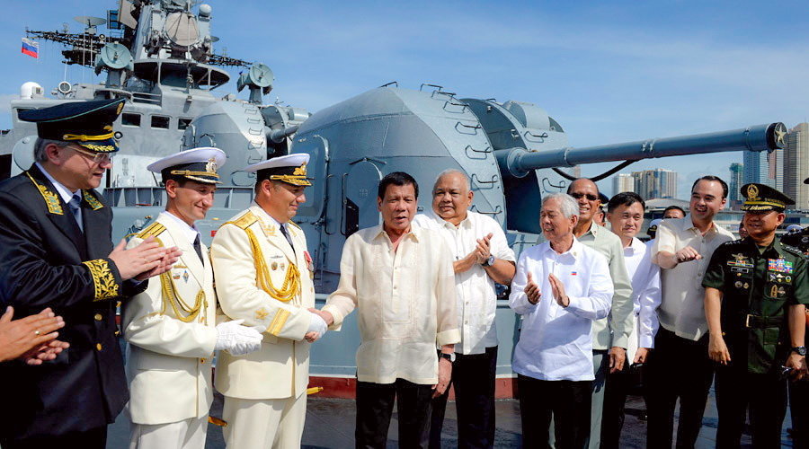 Duterte, Rear Admiral Eduard Mikhailov