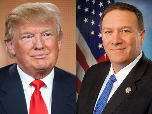 Trump Pompeo