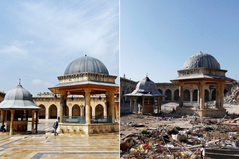 Syria - before and after