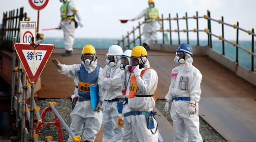 fukushima reaction cleanup