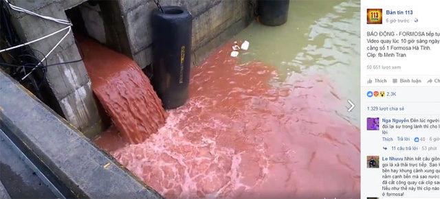 Formosa sewage photo disinformation