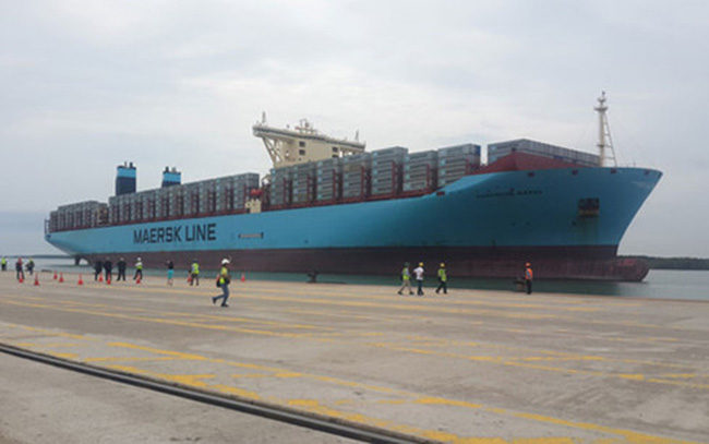 Margrethe Maersk container ship
