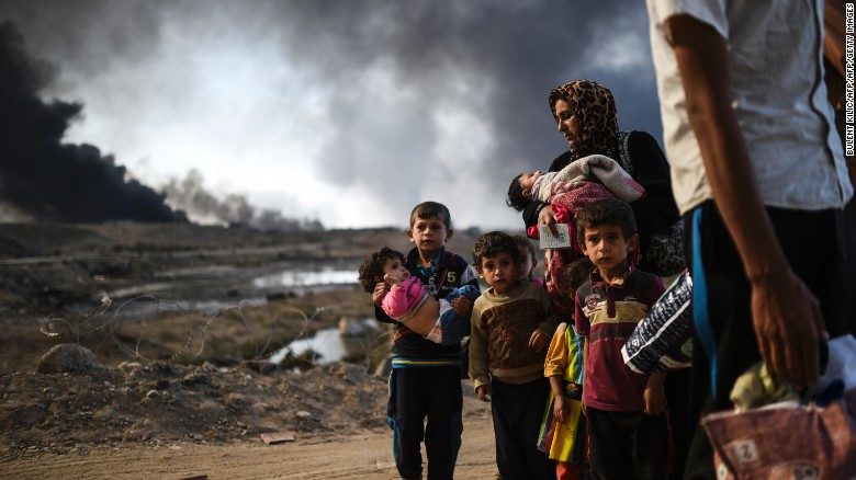 Nhấn để phóng to Alepo i Mosul, koja je razlika
