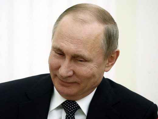 Putin laugh