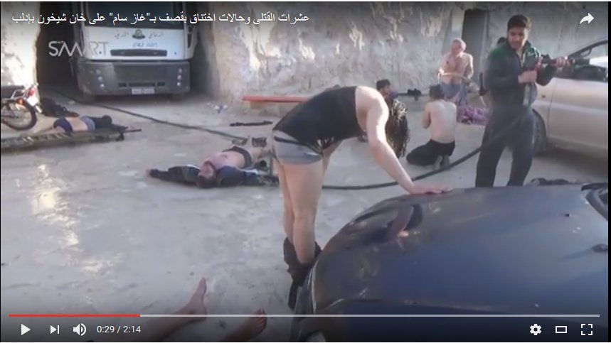 White Helmets 'false flag chemical attack base'