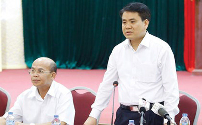 Hanoi mayor Nguyễn Đức Chung