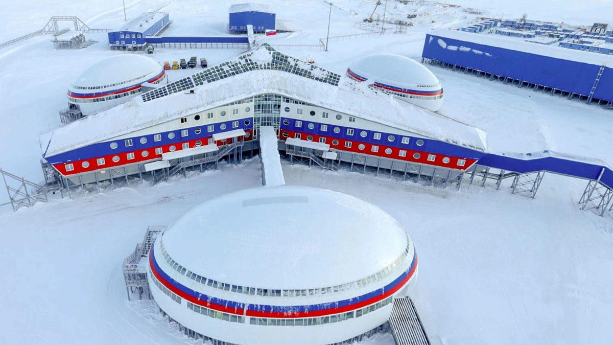 Russian artic military base