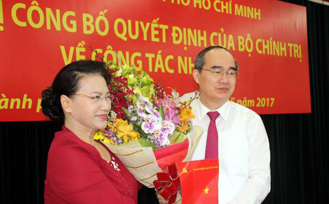 Nguyễn Thị Kim Ngân and Nguyễn Thiện Nhân