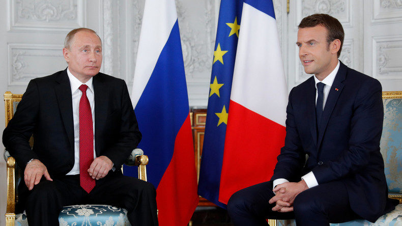 Putin Macron 