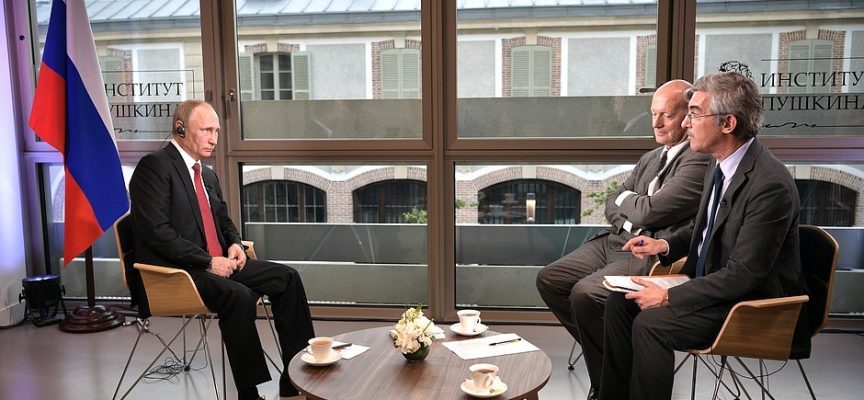 Putin interview with Le Figaro