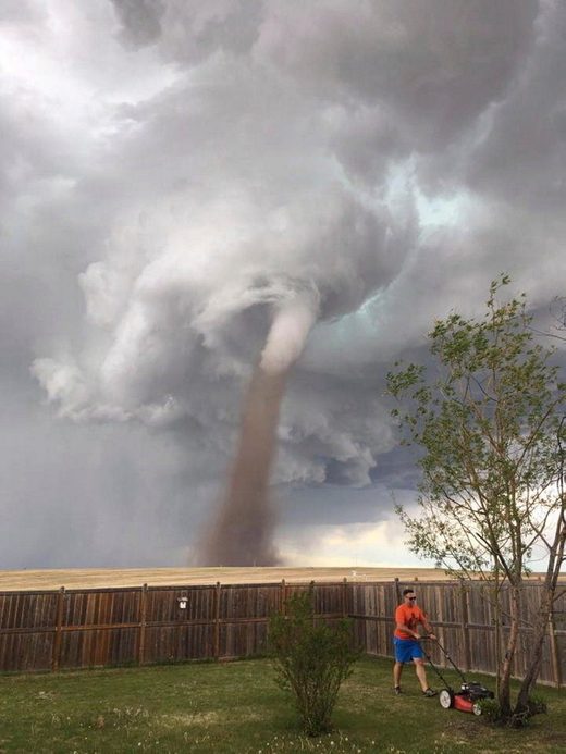 Tornado in Alberta, Canada