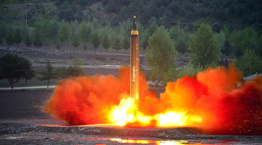 N. Korea missile test