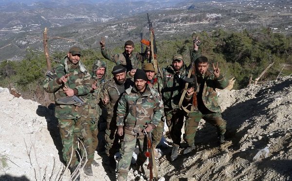 Syrian Arab Army soldiers