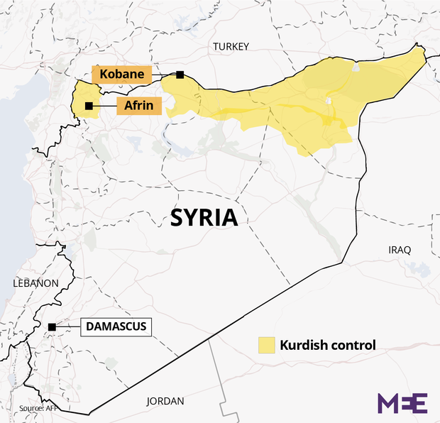 Tursko topništvo izvršilo masovna bombardiranja kurdskih područja u Afrinu, izazvan požar na površini od 200 hektara
