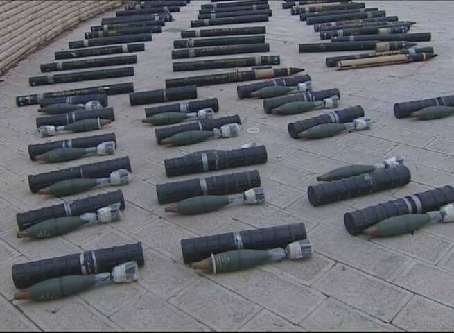 Frech weapons captured in Syria