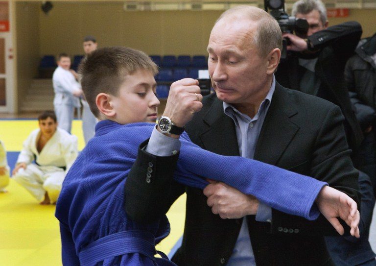 Putin judo children